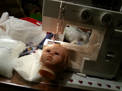 Einzelteile der Puppe,  Gliedmaßen der Puppe,  puppe selbst machen